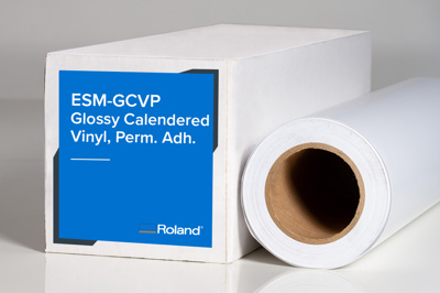 Gloss Cal Vinyl, Perm Adhesive, 20in x 50ft