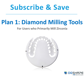 Diamond Milling Tools Subscription Plan
